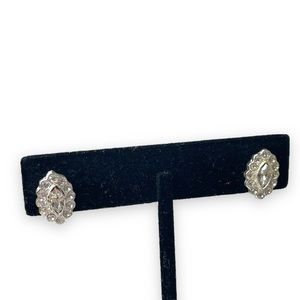 032: Vintage CZ earrings